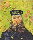 Portrait of the Postman Joseph Roulin by Vincent van Gogh